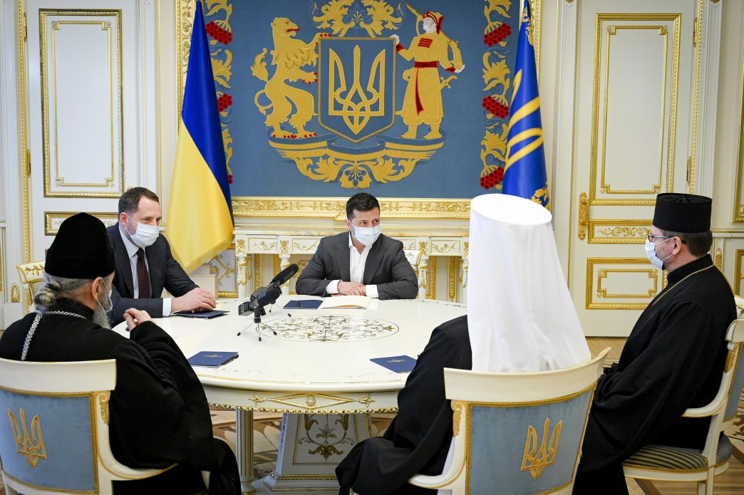 Митрополит Епіфаній взяв участь у зустрічі очільників Церков з Президентом України
