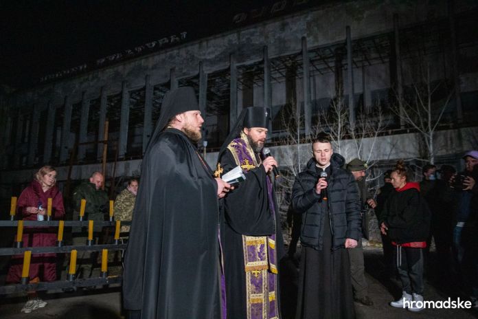 Архиєпископ Полтавський і Кременчуцький Федір взяв участь у відзначенні 35-тих роковин вибуху на ЧАЕС