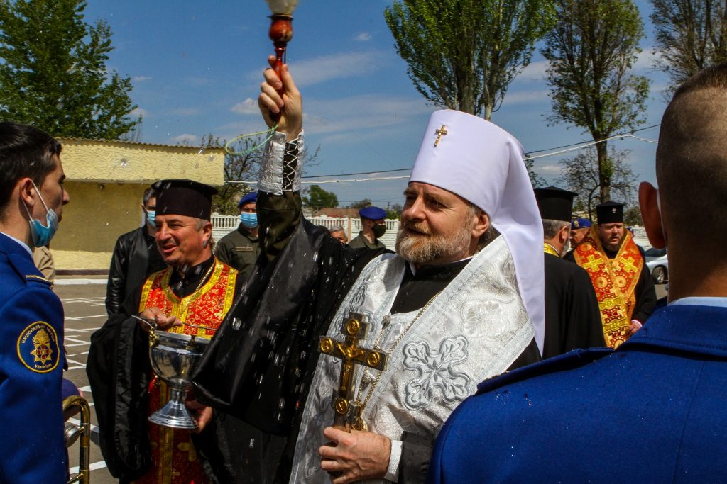 Освячення військової каплиці в честь святого великомученика Юрія Переможця