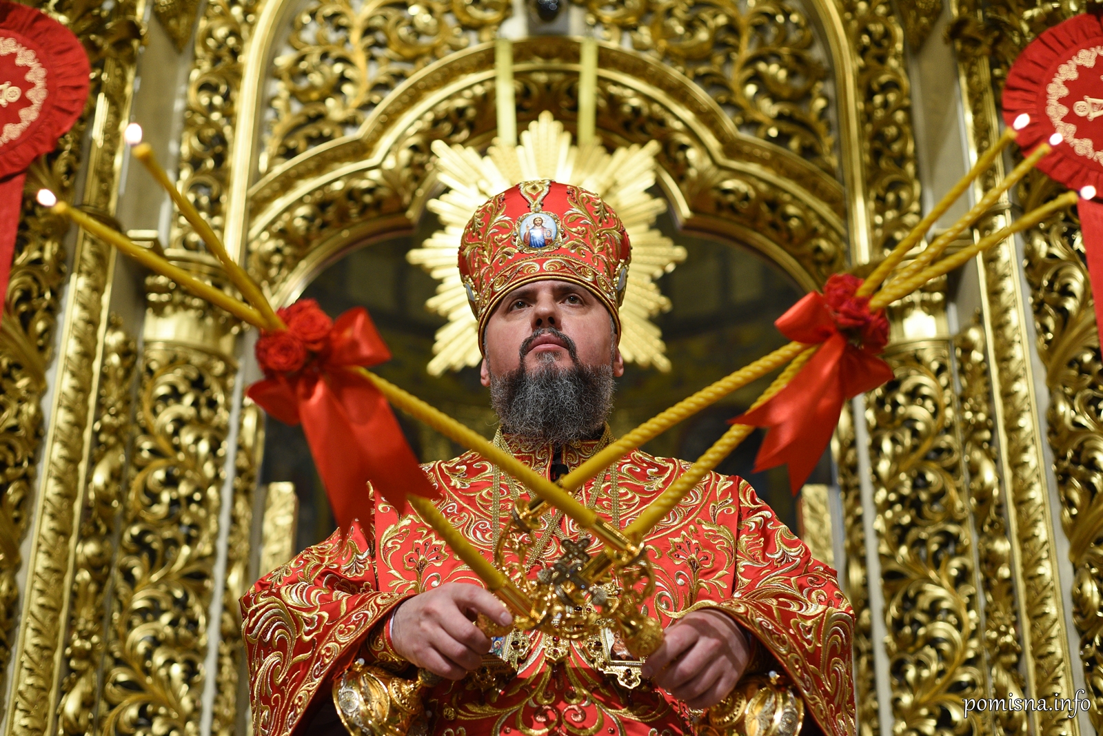 Митрополит Епіфаній очолив богослужіння з нагоди Світлого Христового Воскресіння