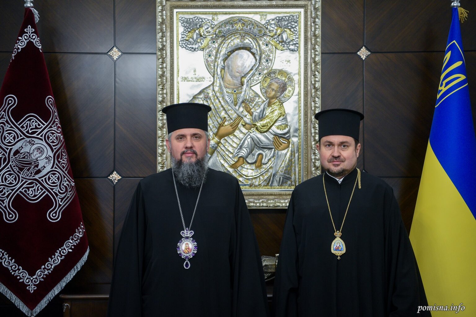 Митрополит Епіфаній зустрівся з єпископом Едмонтону і Західної єпархії УПЦ Канади