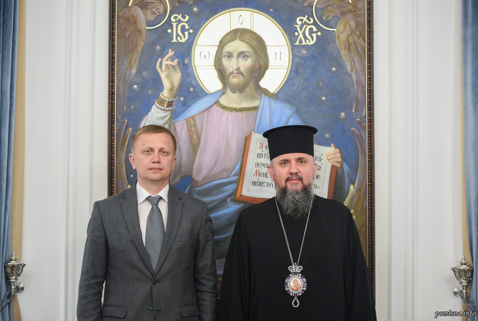 Митрополит Епіфаній зустрівся з ректором Національної академії СБУ
