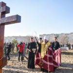Митрополит Епіфаній освятив у Сєвєродонецьку хрест на місці будівництва майбутнього собору ПЦУ (ФОТО)