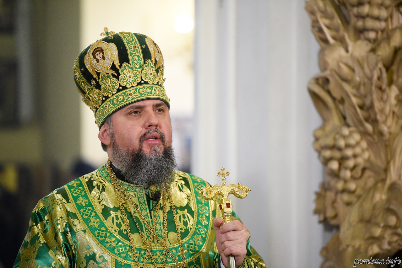 Проповідь Митрополита Епіфанія у двадцять третю неділю після П’ятидесятниці і день пам‘яті преподобного Паїсія Величковського