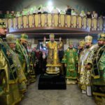 Предстоятель освятив іконостас та очолив Божественну літургію у храмі на честь преподобного Іова Почаївського села Горинка