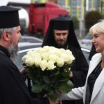 Патріарх Філарет зустрівся з ректором Київського міжнародного університету Хачатуром Хачатуряном