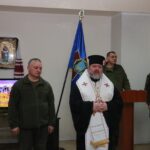 Єпископ Митрофан привітав військовослужбовців НГУ