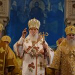Патріарх Філарет звершив Всенічне бдіння у Володимирському кафедральному соборі