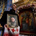 <strong>У Києві попрощалися з колишнім політв'язнем Кремля Геннадієм Афанасьєвим, який загинув на фронті</strong>