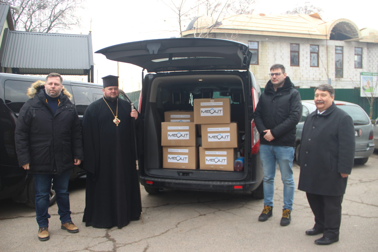Закарпатська єпархія ПЦУ отримала гуманітарну допомогу від Угорщини
