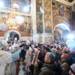 Предстоятель очолив у Лаврі Божественну літургію у день свята Богоявлення
