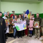 До військового госпіталю завітав різдвяний вертеп