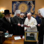 У складі делегації ВРЦіРО Митрополит Епіфаній зустрівся з Папою Франциском
