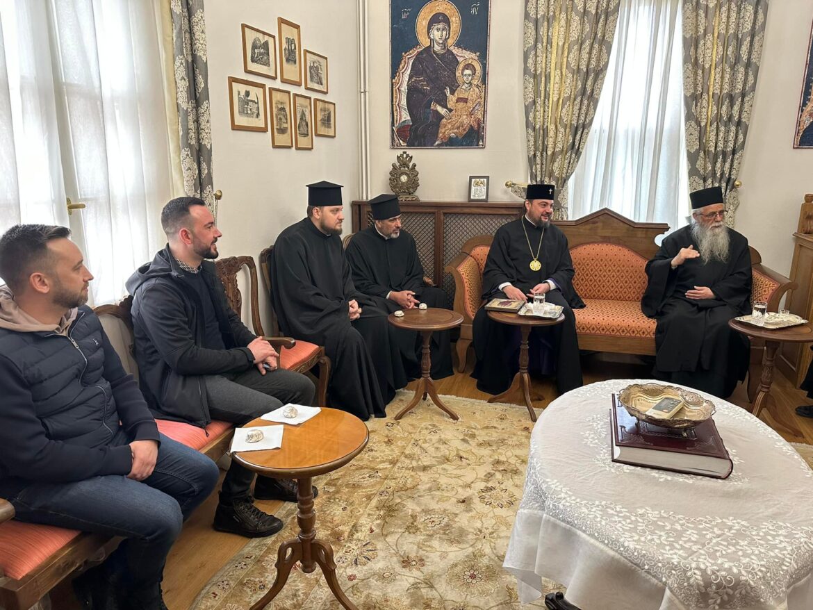 Слова підтримки українського духовенства від Протоепістата Христофора Іверського під час візиту Митрополита Олександра прозвучали на Святій Горі в Афоні