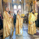 Звершення Божественної літургії на горі Афон: молитви за Україну та спільна молитва перед святинями