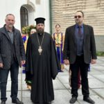 Архімандрит Авраамій взяв участь у відкритті церкви Спаса на Берестові