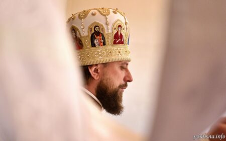 Архімандрит Авраамій очолив в Лаврі літургію в сьому неділю після Пасхи