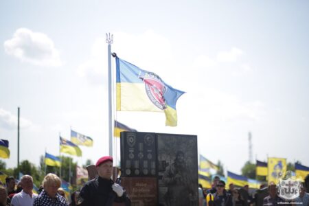 Вшанування загиблих поліцейських “КОРД”: молитва за героїв та їх пам’ять
