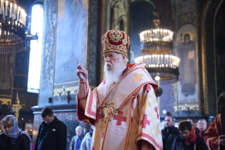 Згадуючи подію зцілення Ісусом Христом: Святійший Патріарх Філарет відправив Божественну літургію у Володимирському соборі у день пам’яті