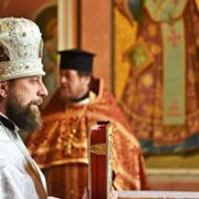 Архімандрит Авраамій очолив в Лаврі літургію в четверту неділю після Пасхи