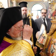 Промова Його Святості Вселенського Патріарха п. Варфоломій під час Божественної Літургії у святій церкві Святого Миколая Убогі (неділя сліпих, 21 травня 2023 р.)