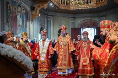 Предстоятель звершив Божественну літургію в день пам’яті святого Юрія Переможця