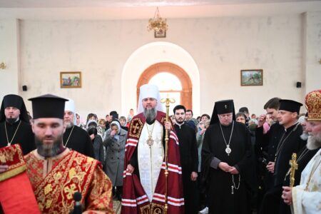 Предстоятель відвідав громаду собору на честь Святого Духа у Нововолинську