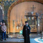 Предстоятель у Лаврі взяв участь у відкритті виставки «…Але будуть відроджені у славі і силі»