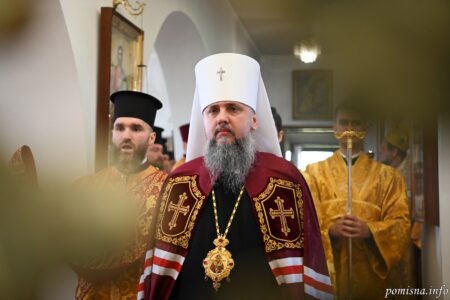 З нагоди престольного свята Предстоятель відвідав Миколаївський монастир у Богуславі