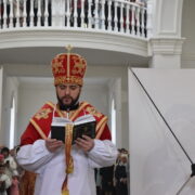 Згадуючи подію зцілення Ісусом Христом: Святійший Патріарх Філарет відправив Божественну літургію у Володимирському соборі у день пам'яті