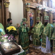 Освячення храму "Пресвятої Трійці" в Свято-Троїцькому монастирі: святкове богослужіння здійснив Митрополит Кир Андрій