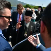 Вселенський Патріарх Варфоломій отримує теплий прийом у Волосі