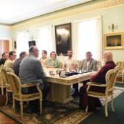 Святійший Патріарх Філарет відзначив керівників та викладачів Українського державного університету Михайла Драгоманова