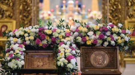 Святкування Дня Ангела Високопреосвященства Намісника Михайлівського Золотоверхого чоловічого Монастиря, Архієпископа Вишгородського Агапіта
