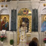 Історична Божественна Літургія в храмі Прп. Іоана-руського Запорізького козака: Українські та грецькі духовні спільноти об'єдналися у молитві
