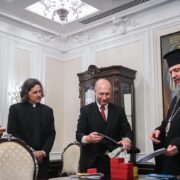 Митрополит Епіфаній зустрівся з представниками Міжнародного альянсу з питань свободи релігій