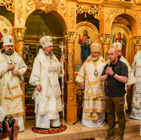 Блаженнійший Митрополит Епіфаній освятив новий храм у Тернополі: Сергій Надал привітав