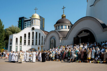 На Преображення Господнє митрополит Олександр очолив престольне свято кафедрального собору