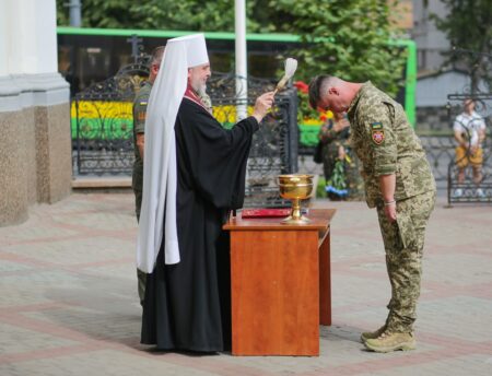 На території кафедрального собору м. Вінниці відбулася присяга помічника військового капелана (ОНОВЛЮЄТЬСЯ)