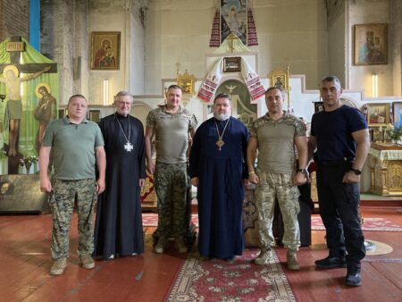Слобожанський архієрей зустрівся з начальником гарнізону Харкова