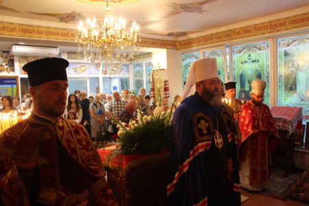 У Волинській єпархії відзначено Престольний Празник з участю архієрея у Храмі Обллікарні