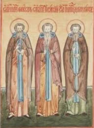 16 серпня – пам’ять преподобних Ісаакія, Далмата і Фавста: Святі аскети та ігумени Далматської обителі