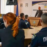 Священник провів бесіди із слухачами вінницького училища Департаменту поліції охорони
