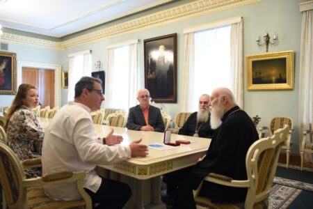 Зустріч Святішого Патріарха Філарета з народним депутатом Владленом Неклюдовим: роль Церкви в сучасній Україні