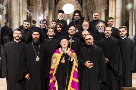 Божественна Літургія, очолена Патріархом Варфоломієм, в Угорщині