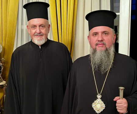 Предстоятель ПЦУ відвідав Халкидонську митрополію
