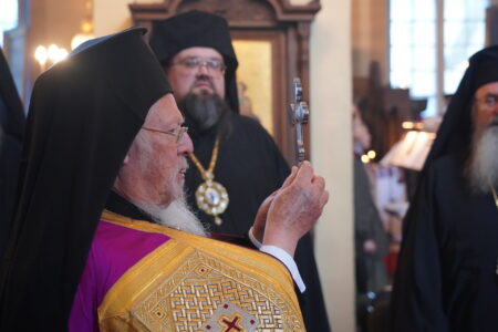 Патріарший хор на свято Воздвиження Хреста Господнього в Таллінні