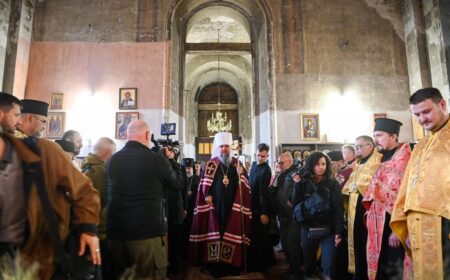 У Харкові Митрополит Епіфаній звершив молебень за перемогу України