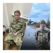 Піксельне забарвлення УПЦ (МП) в Україні: Митрополит в військовій формі з шевронами та жовто-блакитною емблемою стягу - модний піар московитів