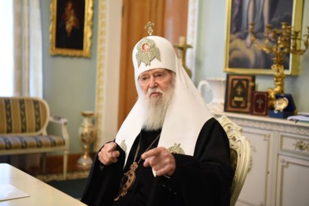 Зустріч Почесного Патріарха Філарета з українськими громадськими діячами